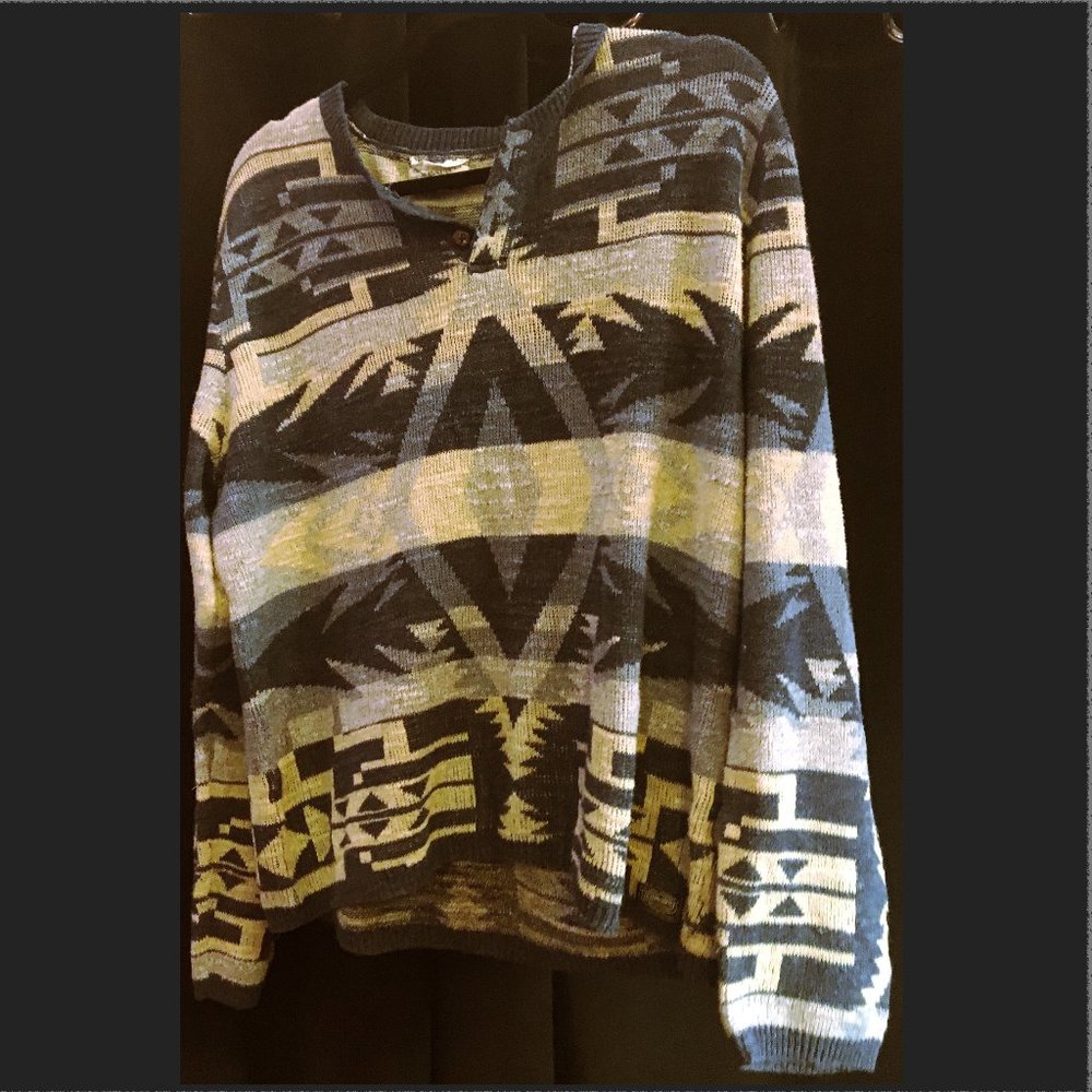 Vintage Ralph Lauren Pendleton-style Henley